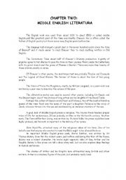 English Worksheet: Sumary