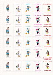 English Worksheet: Stickers