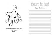 English worksheet: You are the best!