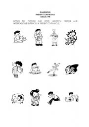 English Worksheet: Classwork