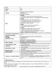 English Worksheet: Jobs lesson plan
