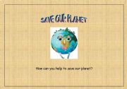 Save our planet