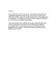 English Worksheet: pto