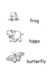 English Worksheet: Animals