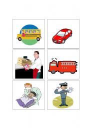 English worksheet: match the picture with the sentence