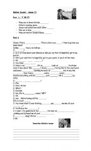 English worksheet: movie- before sunset