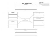 English Worksheet: Adopt a word chart