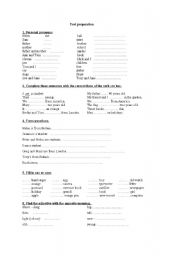 English Worksheet: test preparation