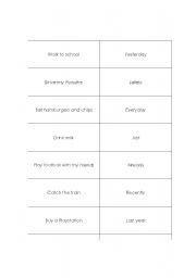English Worksheet: Past simple / Present perfect