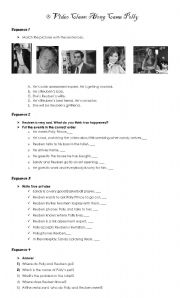 English Worksheet: Video Class: Along Came Polly