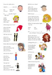English Worksheet: Describing People and Family