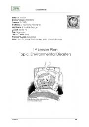 1st Lesson Plan - Environment