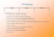 English worksheet: Star profile