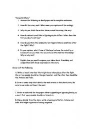 English Worksheet: 