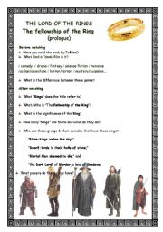 Fellowship of the Ring Unit Study