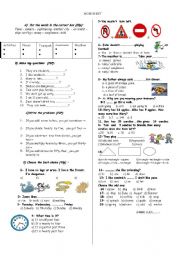 general worksheet