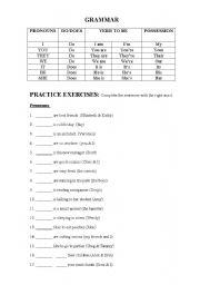 English Worksheet: Pronouns