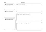 English Worksheet: Research Your Hero!