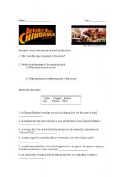 English Worksheet: Beverly Hills Chihuahua