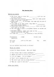 English worksheet: Amazing Race Worksheet