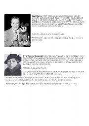 English worksheet: Famous People Cards 3