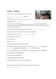 English worksheet: Fishzilla: Invasive Species 