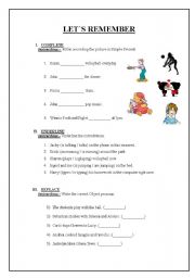 English worksheet: grammar