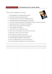 English Worksheet: Tongue-Twister