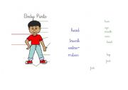 English worksheet: Body Parts