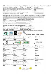 second term third exam for 8 th (second page)