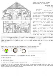 English Worksheet: house 