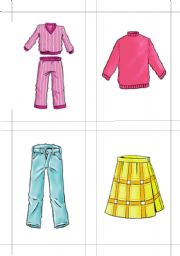 English Worksheet: Clothing and Accessories 5