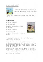 English Worksheet: musica