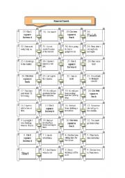 English Worksheet: Board game 