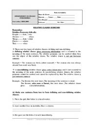 English Worksheet: Module 9 - Grammar revision