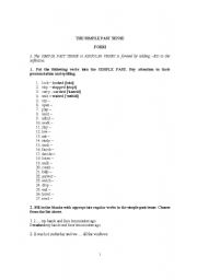 English worksheet: test