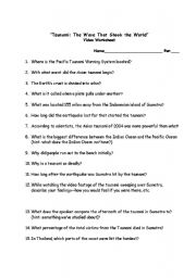 English worksheet: 