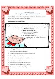 English Worksheet: Wallace and Gromit The wrong trousers episode 5-6
