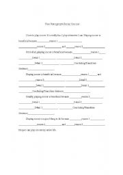 English worksheet: Five Paragraph Essay Practice