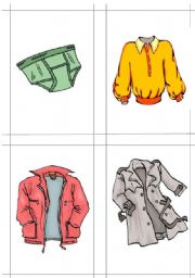 English Worksheet: Clothing & Accessories 6