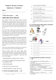 English Worksheet: Past Simple vs Past Continuous