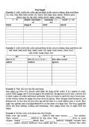 English Worksheet: Past Simple