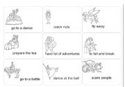 English worksheet: story time