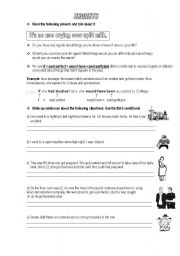 English Worksheet: Third Conditionals (Regrets)