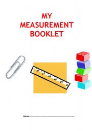 English Worksheet: measurement booklet year two