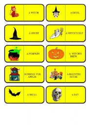  20 HALLOWEEN DOMINOES