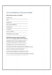 English Worksheet: comparatives
