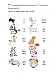 Farm animals 4