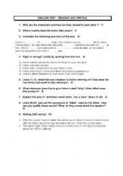 English worksheet: Hairy Back