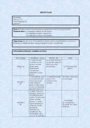 Lesson plan common illnesses